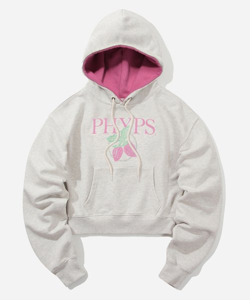 PHYPS® STRAWBERRY HOODIE OATMEAL スウェット - パーカー