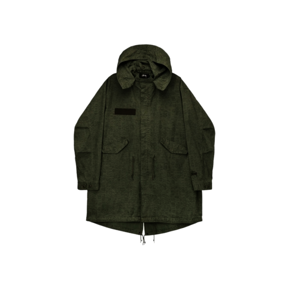 스투시 나이코 프린티드 피쉬테일 파카 올리브 | Stussy | KREAM | stussy23ss NYCO FISHTAIL PARKA | ジャケット・アウター | ステューシー